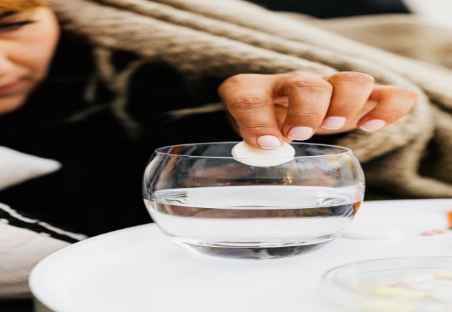 Les pastilles d'hydratation.